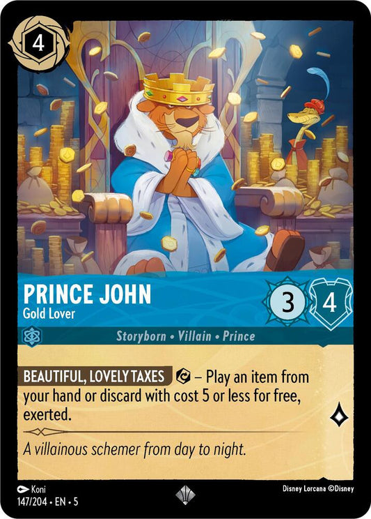 Prince John, Gold Lover (0147) - Cold Foil
