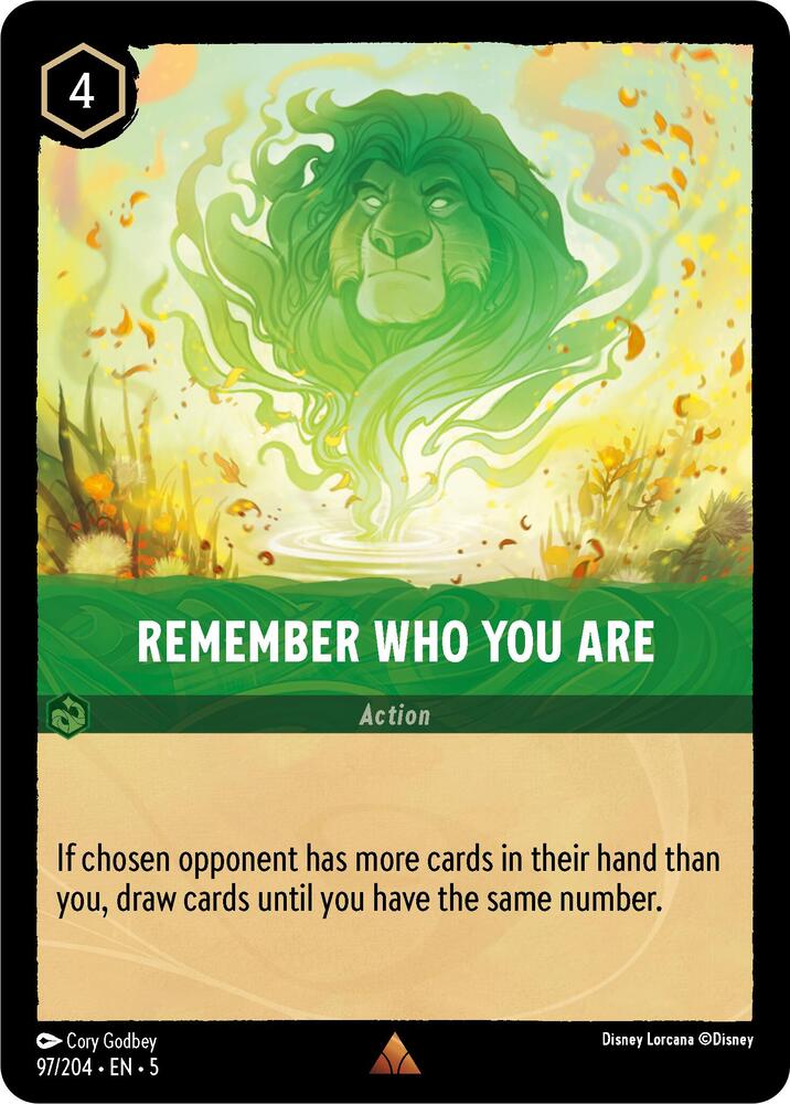 Remember Who You Are (0097) - Cold Foil