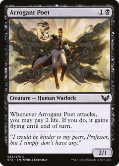 Arrogant Poet - Foil