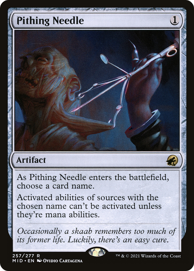 Pithing Needle - Foil