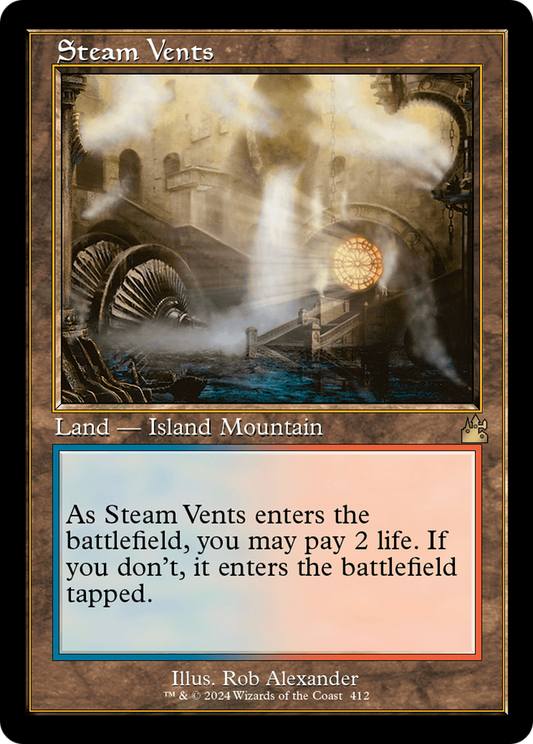 Steam Vents (0412) (Retro Frame)