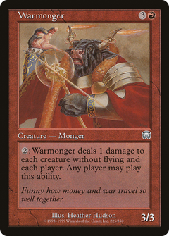 Warmonger - Foil