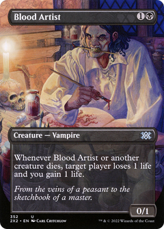Blood Artist (352) (Borderless) - Foil