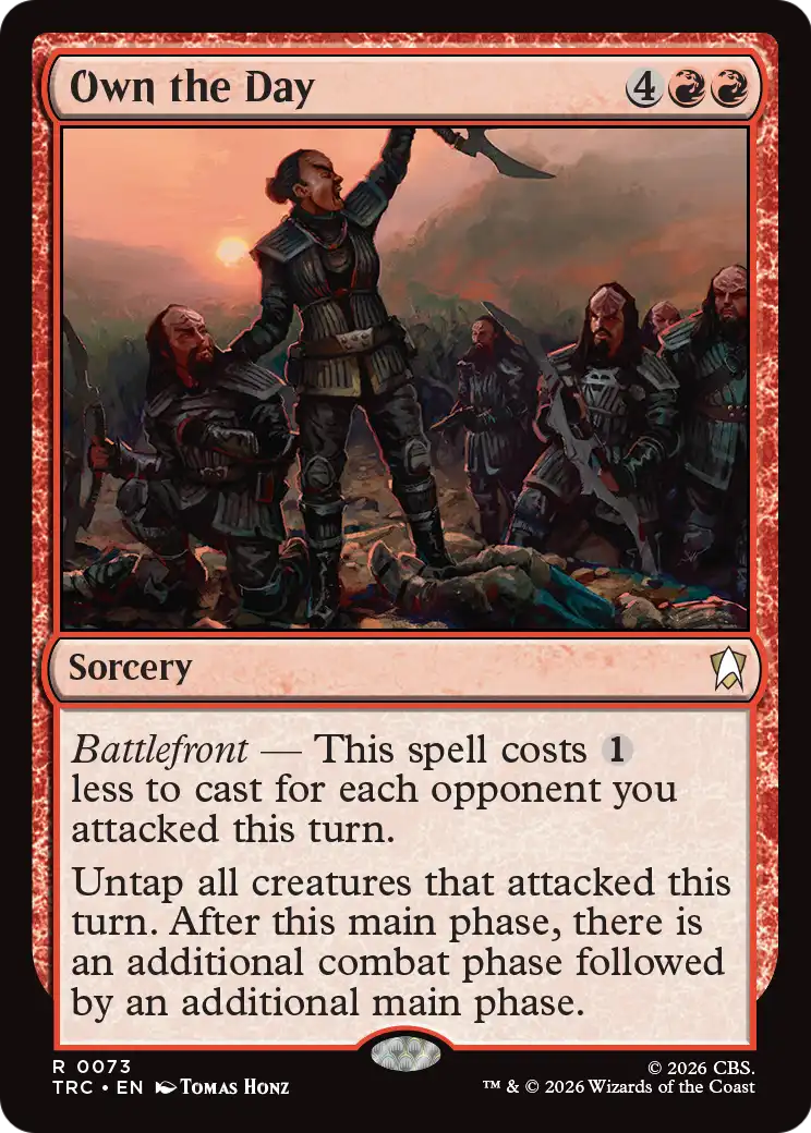 Own the Day (TRC) - Surge Foil