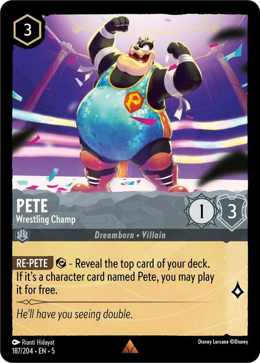 Pete, Wrestling Champ (0187)