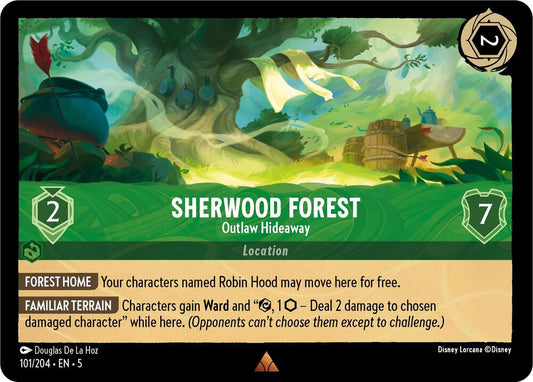 Sherwood Forest, Outlaw Hideaway (0101) - Cold Foil