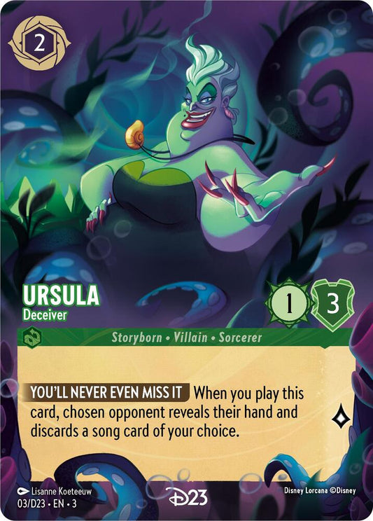 Ursula, Deceiver (03/D23) - Satin Holographic Foil