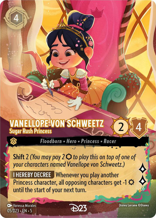Vanellope von Schweetz, Sugar Rush Princess (05/D23) - Satin Holographic Foil