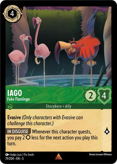 Iago, Fake Flamingo (0079)
