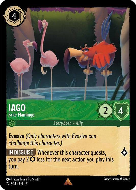Iago, Fake Flamingo (0079)