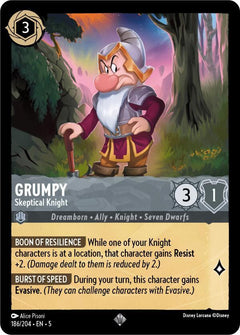 Grumpy, Skeptical Knight (0186)