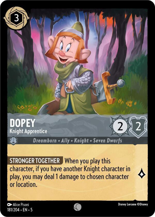 Dopey, Knight Apprentice (0181)