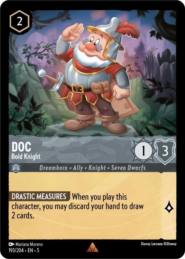 Doc, Bold Knight (0193) - Cold Foil