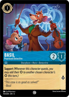 Basil, Practiced Detective (0153) - Cold Foil