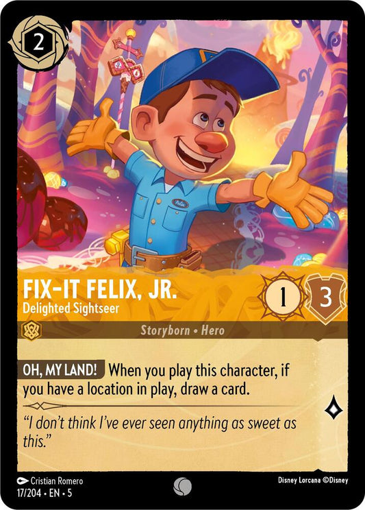 Fix-It Felix, Jr., Delighted Sightseer (0017)