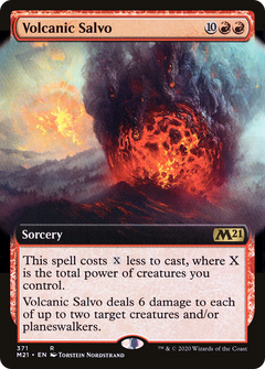 Volcanic Salvo (371) (Extended Art)