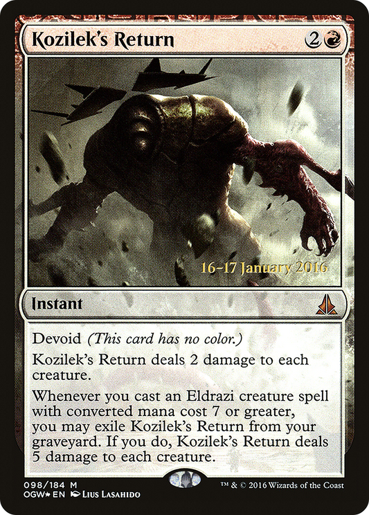 Kozilek's Return (098) (Prerelease) - Foil