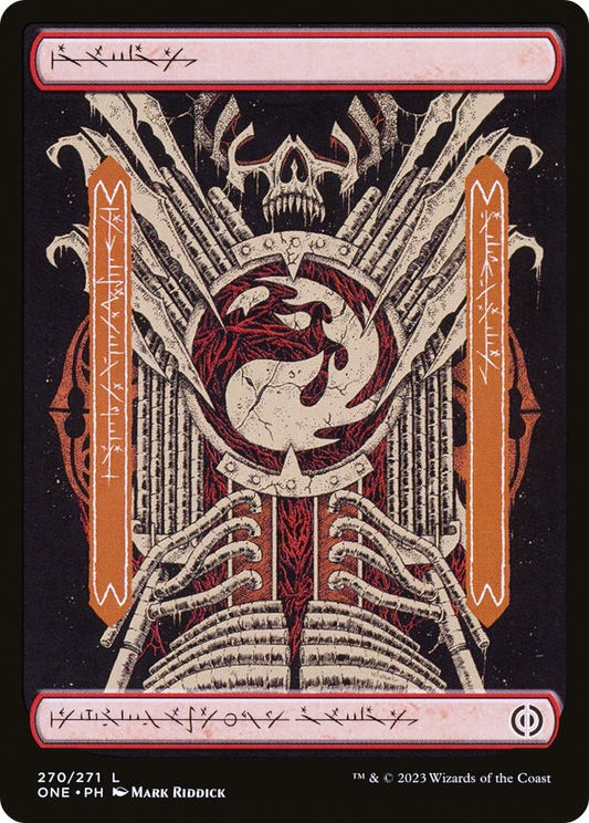 Mountain (270) (Phyrexian)