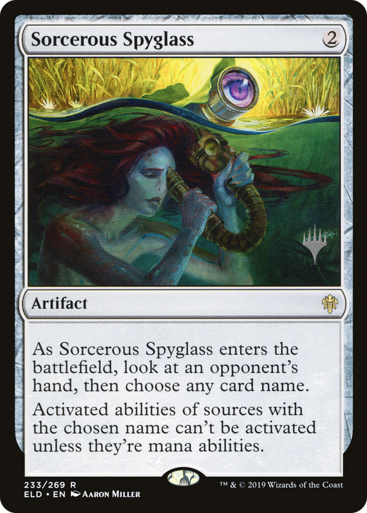 Sorcerous Spyglass (233) (Promo Pack) - Foil