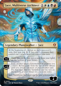 Jace, Multiverse Architect (0001) (Borderless) (FRC)