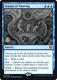 Season of Weaving (0068) (Prerelease) - Foil