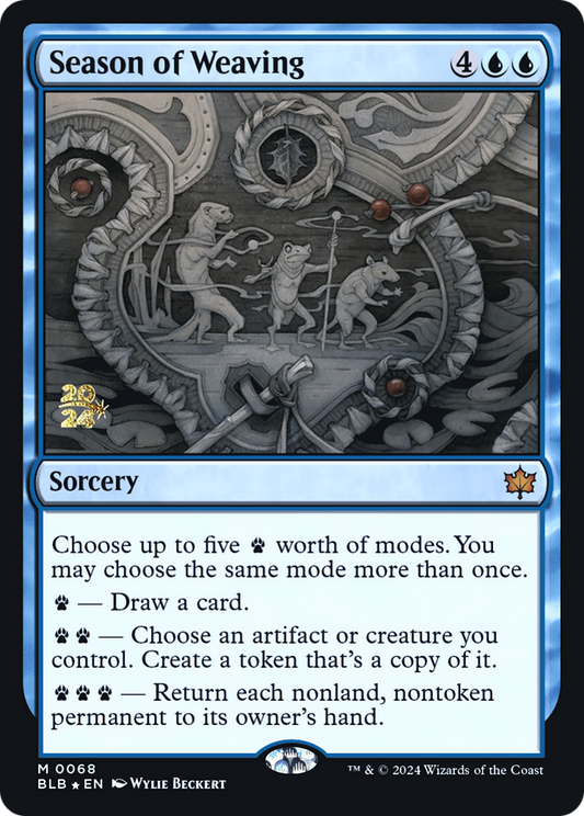 Season of Weaving (0068) (Prerelease) - Foil