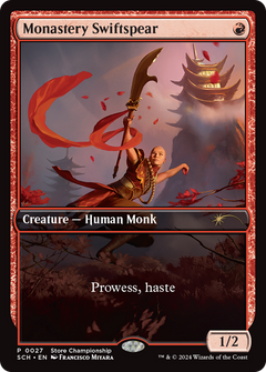 Monastery Swiftspear (0027) (Store Championship)