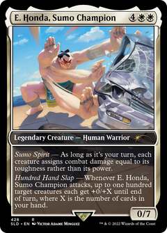 E. Honda, Sumo Champion (428) - Foil