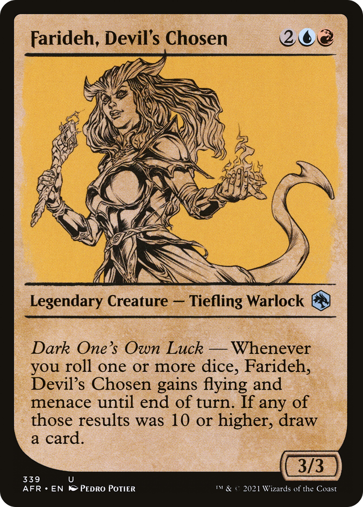 Farideh, Devil's Chosen (339) (Showcase) - Foil