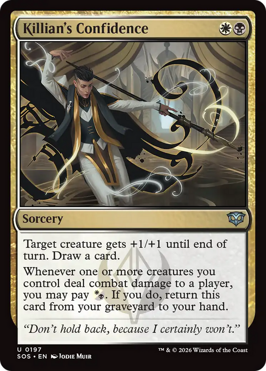 Killian's Confidence (SOS) - Foil