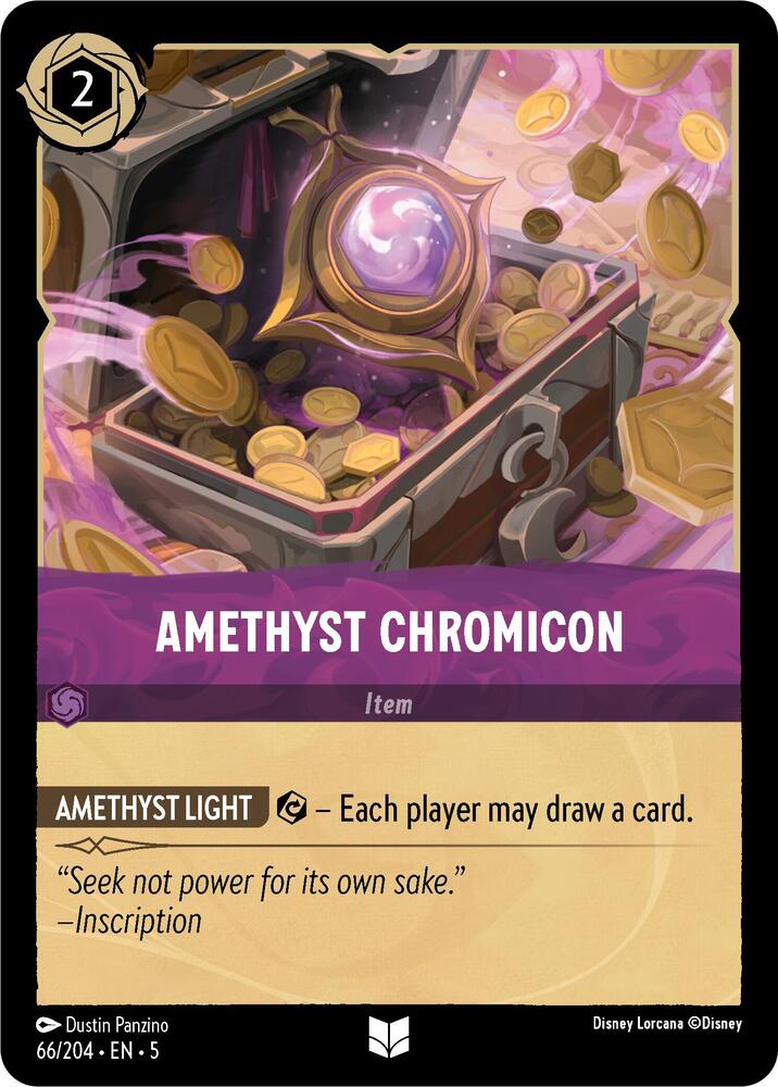 Amethyst Chromicon (0066) - Cold Foil