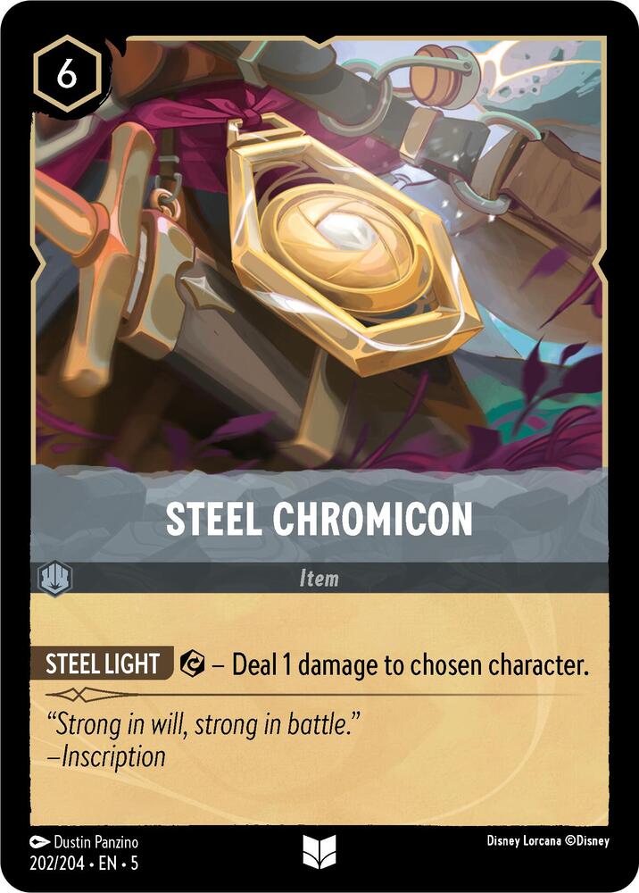 Steel Chromicon (0202) - Cold Foil