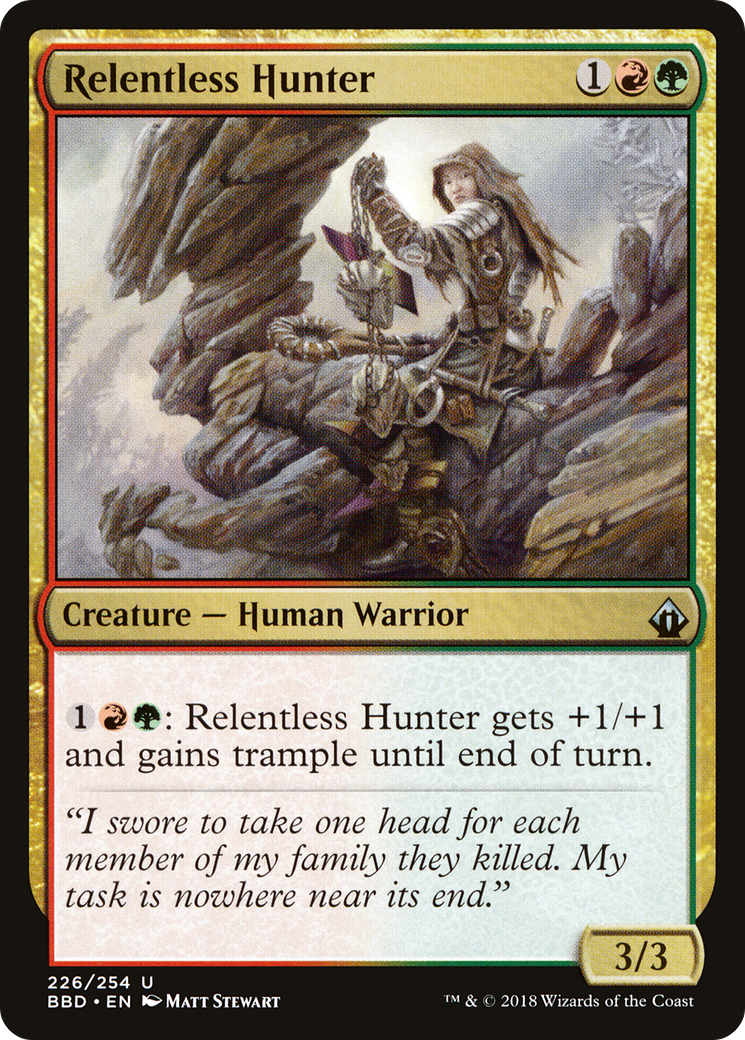 Relentless Hunter - Foil