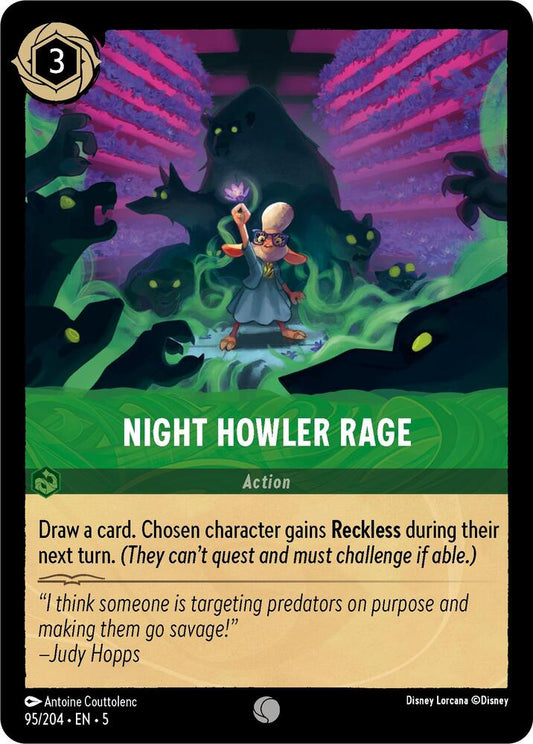 Night Howler Rage (0095) - Cold Foil