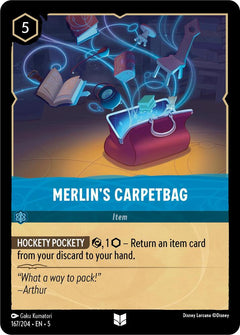 Merlin's Carpetbag (0167) - Cold Foil