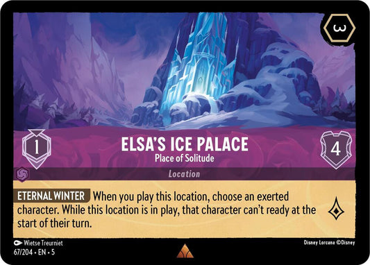 Elsa's Ice Palace, Place of Solitude (0067) - Cold Foil