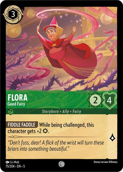 Flora, Good Fairy (0075) - Cold Foil