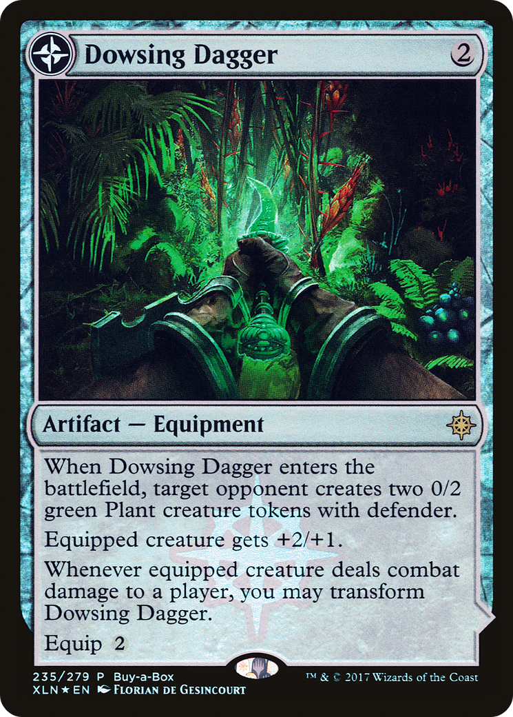 Dowsing Dagger // Lost Vale (235) (Buy-a-Box) (PXTC) - Foil
