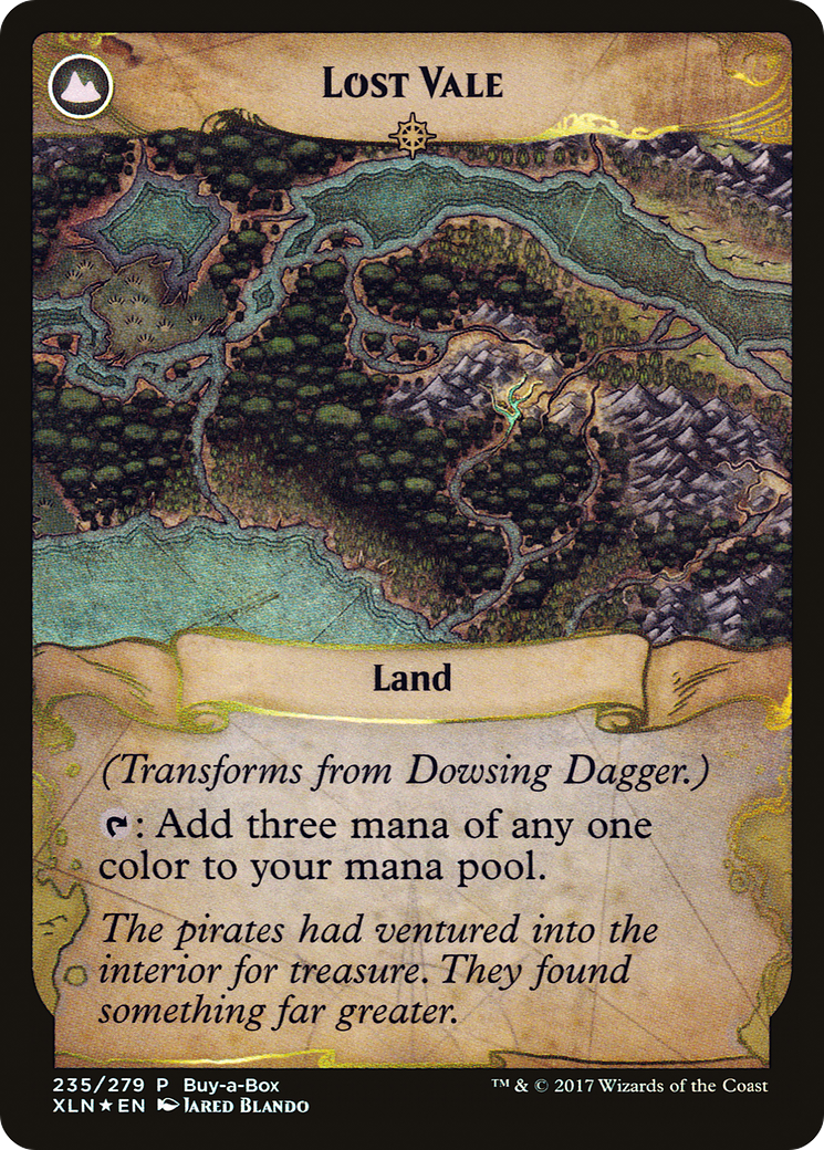 Dowsing Dagger // Lost Vale (235) (Buy-a-Box) (PXTC) - Foil
