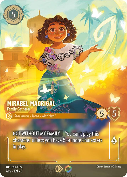 Mirabel Madrigal, Family Gatherer (07/P2) - Satin Holographic Foil