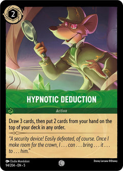 Hypnotic Deduction (0094) - Cold Foil