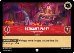 Ratigan's Party, Seedy Back Room (0136) - Cold Foil