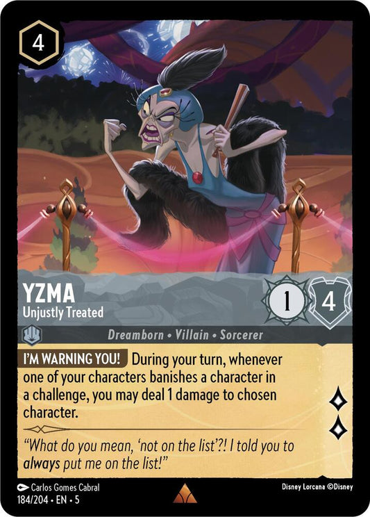 Yzma, Unjustly Treated (0184)