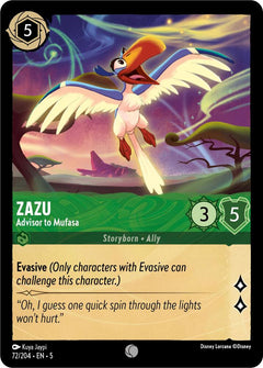 Zazu, Advisor to Mufasa (0072)
