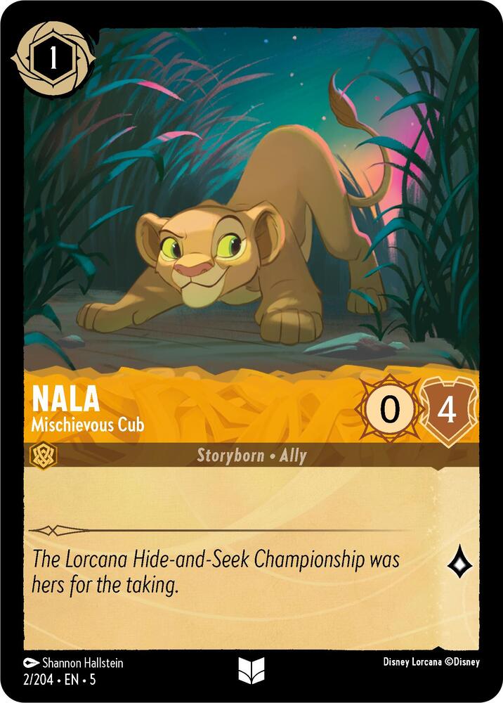 Nala, Mischievous Cub (0002)