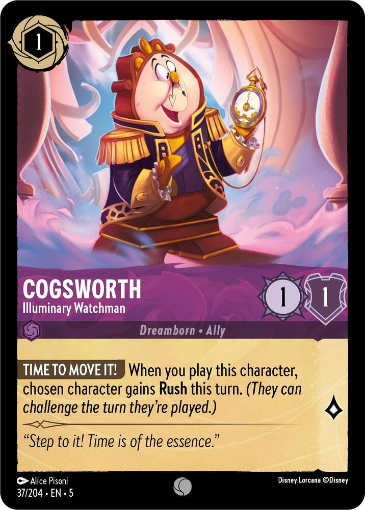 Cogsworth, Illuminary Watchman (0037)