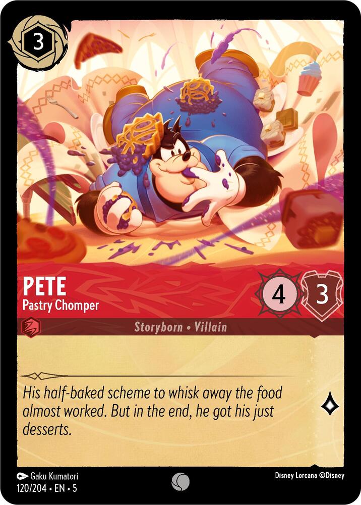 Pete, Pastry Chomper (0120) - Cold Foil