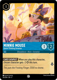 Minnie Mouse, Quick-Thinking Inventor (0152) - Cold Foil