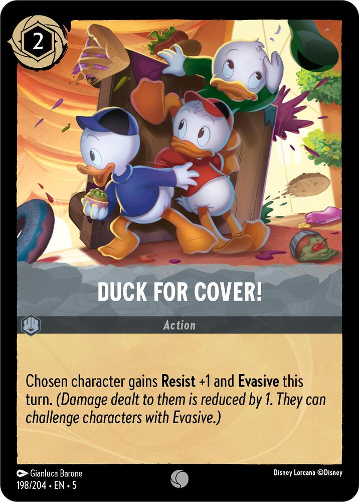 Duck for Cover! (0198) - Cold Foil
