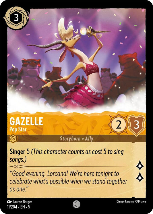 Gazelle, Pop Star (0011)
